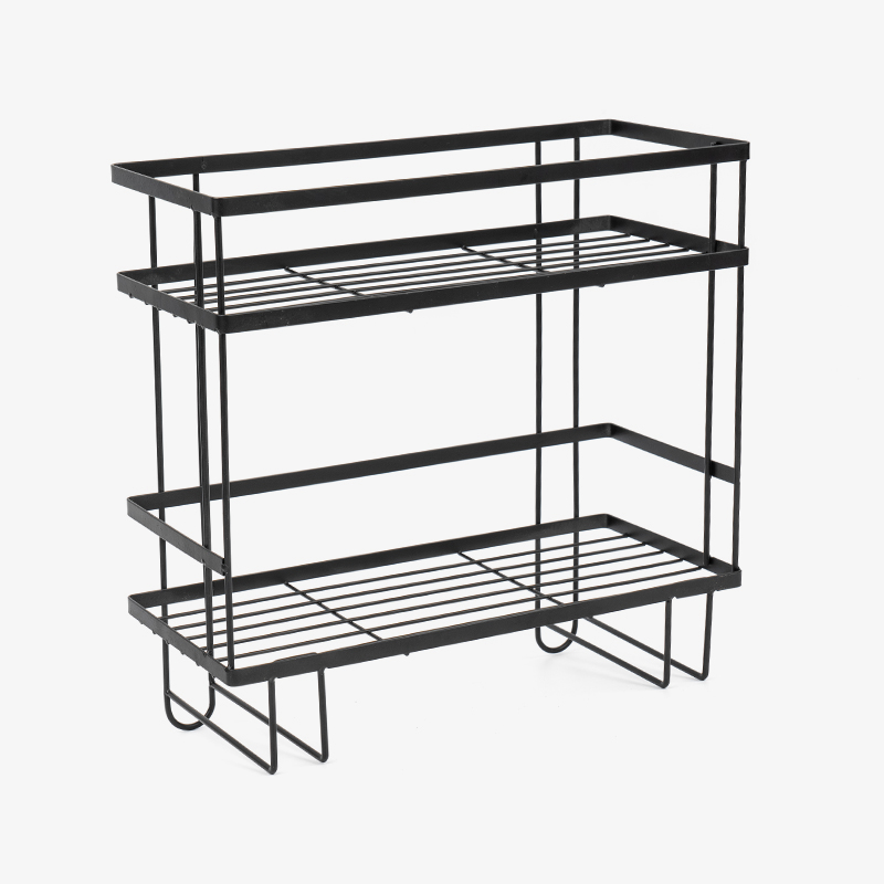 Dubbellaags wandgemonteerde plank