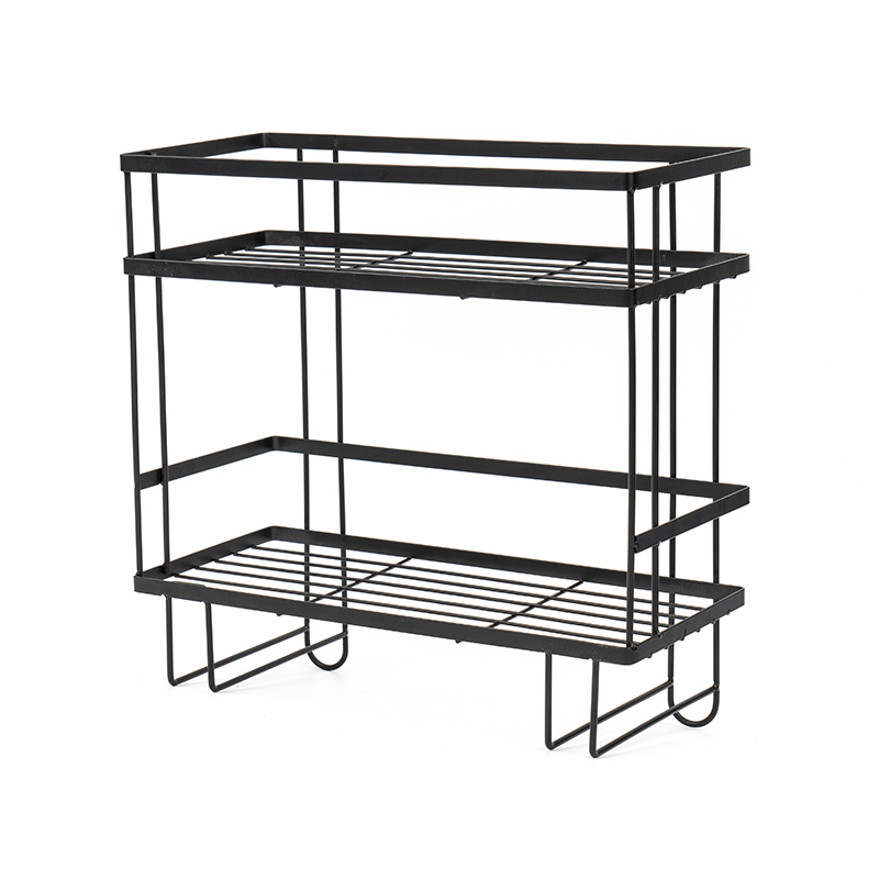 Dubbellaags wandgemonteerde plank