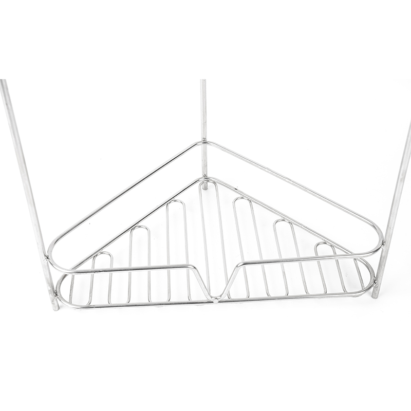 3-laags hoekbadkamerorganizerplank