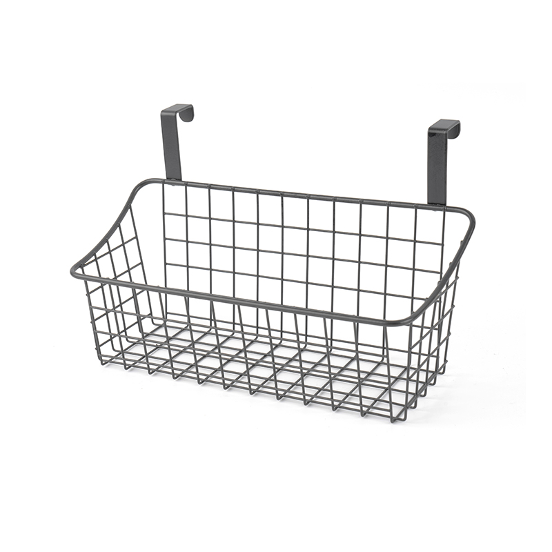 Pantry-organizer voor over de deur met 3 hangende manden