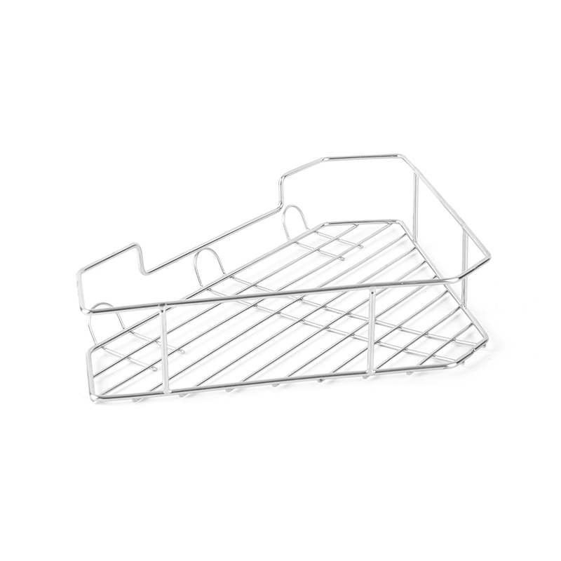 304 roestvrijstalen wandgemonteerde douchewagen hoekplank