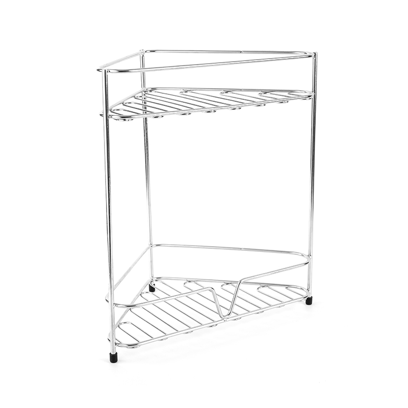 Hoekbadkamer-organizerplank