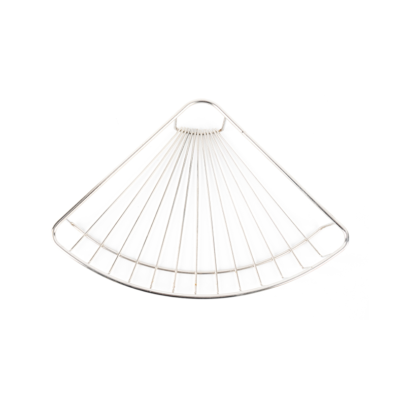 Roestvrijstalen doucherek voor wandmontage met haak