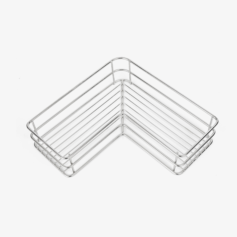 SUS304 roestvrijstalen hoekdouchewagen met lijm